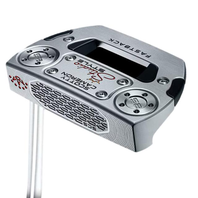 スコッティキャメロン　SCOTTY CAMERON　スタジオスタイル ファストバック 中尺 パター　シャフト：オリジナルスチール