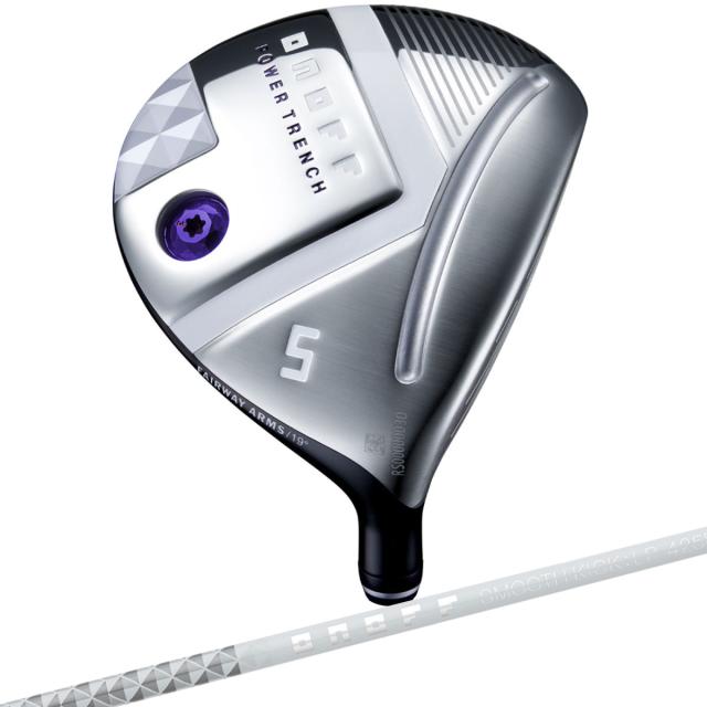 オノフ　LADY　オノフ レディ フェアウェイアームズ SMOOTH KICK LP-425F ホワイト　シャフト：SMOOTH KICK LP-425F ホワイト　レディス