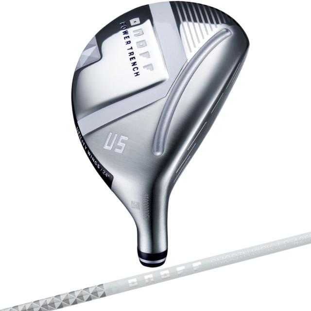 オノフ　LADY　オノフ レディ ユーティリティウイングス SMOOTH KICK LP-425U ホワイト　シャフト：SMOOTH KICK LP-425U ホワイト　レ…