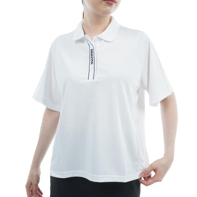 ブリーフィング　BRIEFING　ミニ ロゴ RF 半袖ポロシャツ　レディス