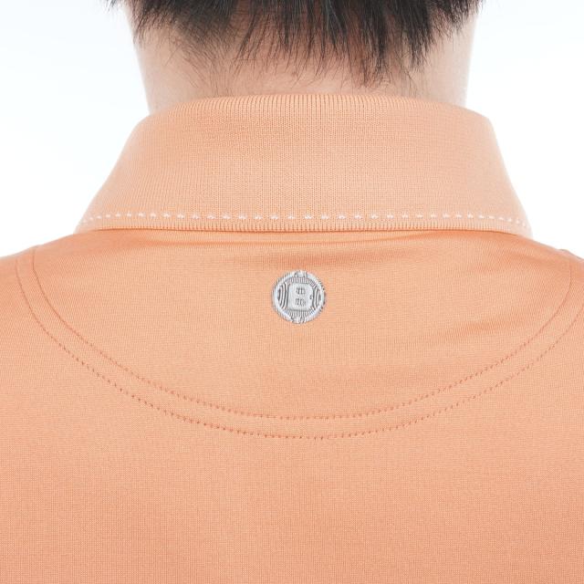 ブリーフィング BRIEFING パネル ストライプ 半袖ポロシャツ