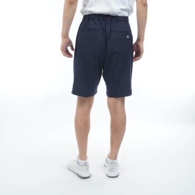 ブリーフィング　BRIEFING　ストレッチ メッシュ ワイド ワンタックハーフパンツ