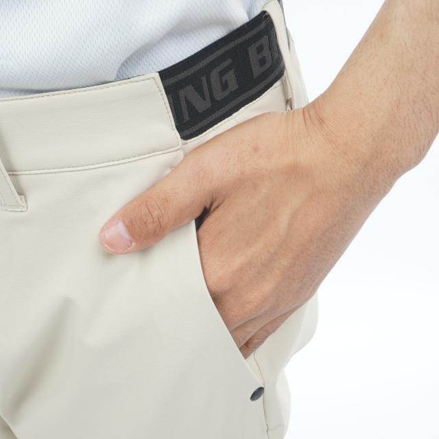 ブリーフィング BRIEFING ロゴ エラスティック サマーパンツ