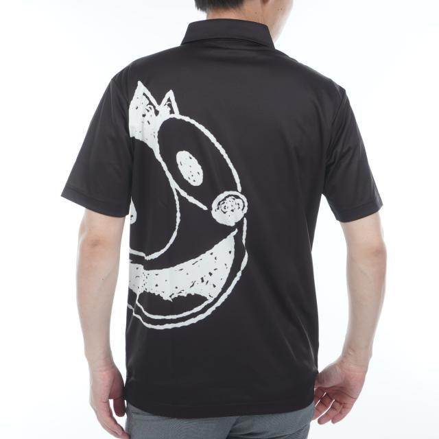 ラウドマウスゴルフ Loud Mouth Golf LM×FELIXコラボ 半袖ポロシャツ