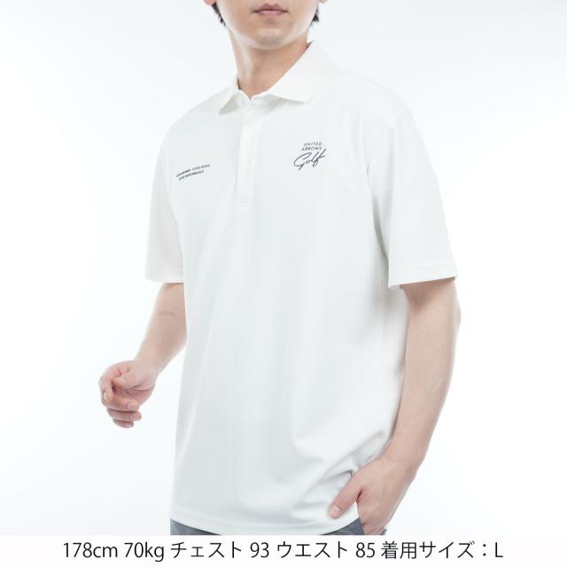 UNITED ARROWS ブラックポロシャツ 半袖 UNITED ARROWS green