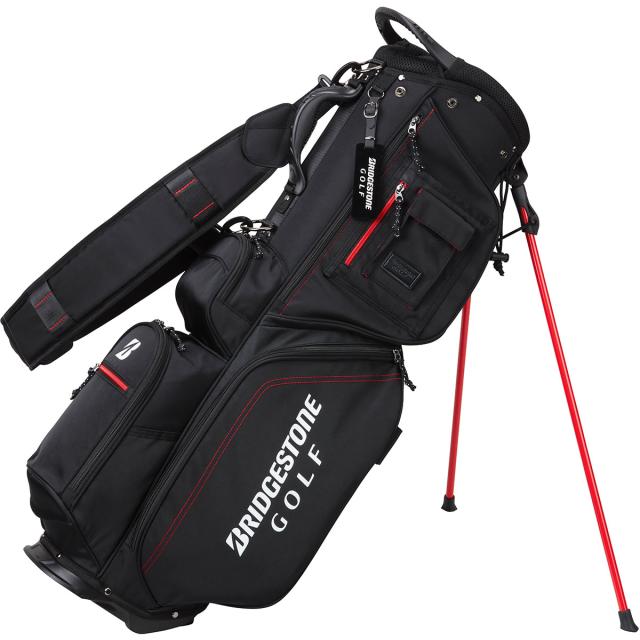 ブリヂストン BRIDGESTONE GOLF 軽量モデル スタンドキャディバッグの