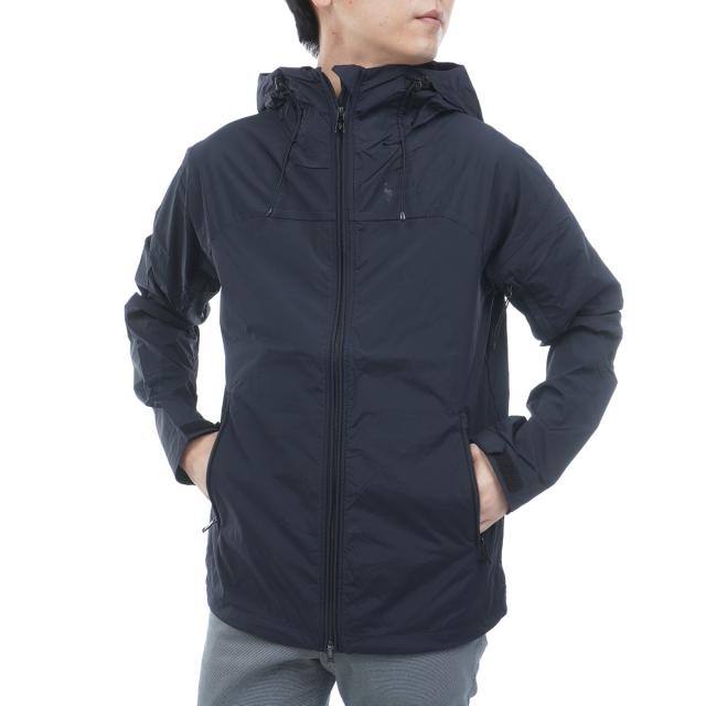 ジュン アンド ロペ　JUN &amp; ROPE　ストレッチ カルバック撥水ストレッチフーディージャケット