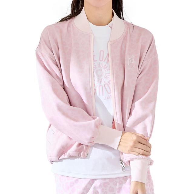 ジュン アンド ロペ JUN & ROPE アニマル柄 ドロストライトブルゾン