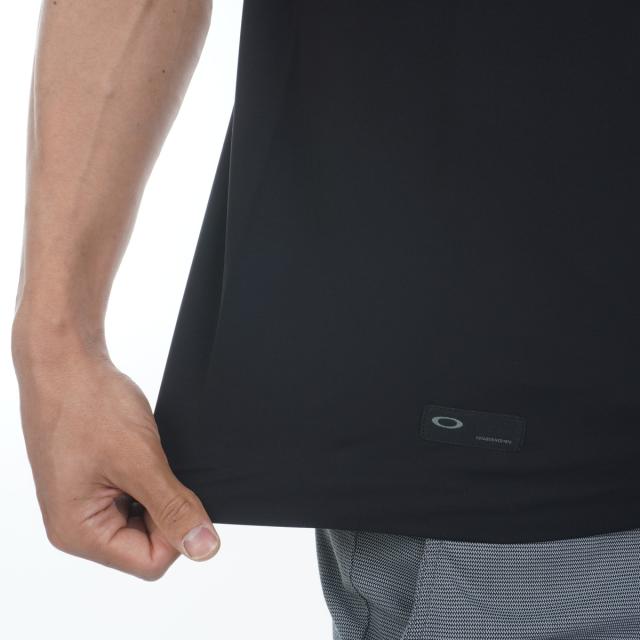 オークリー OAKLEY SKULL SYNCHRONISM 4.0 モックネック半袖シャツ