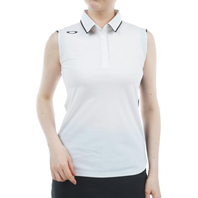 V12 ゴルフ 2025 レディース モックネック ノースリーブシャツ CINEMA