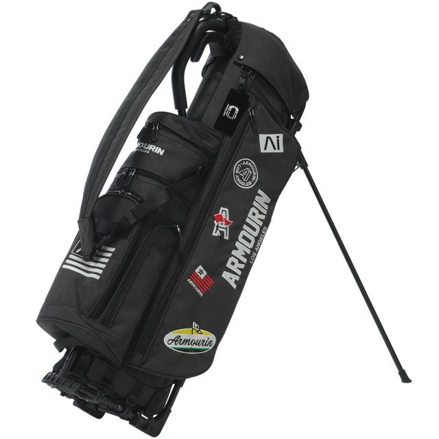 アーマーイン　ARMOURIN　PRO MODEL8.5 BLACK FRAME／Embroidery スタンドキャディバッグ