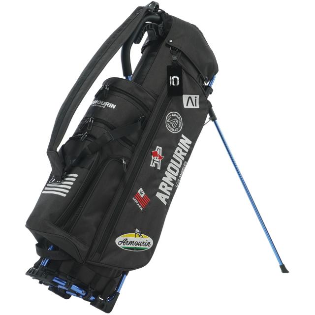 アーマーイン　ARMOURIN　PRO MODEL8.5 BLUE FRAME／Embroidery スタンドキャディバッグ
