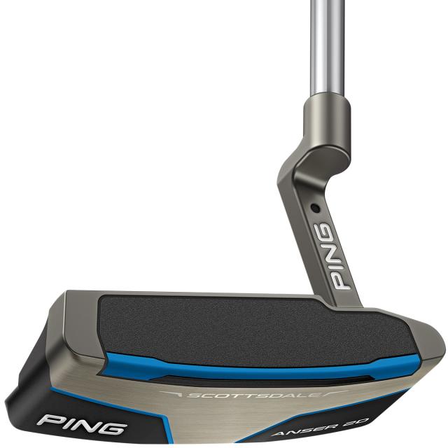 ピン　PING　スコッツデール アンサー 2D パター(グリップ：PING SPST TOUR 2.0 PT BLUE)　シャフト：スチール　レフティ