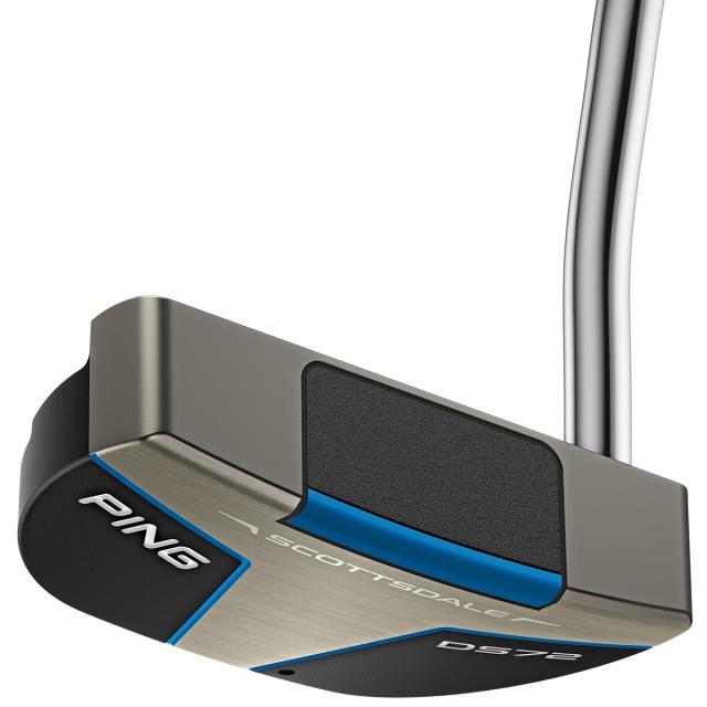 ピン　PING　スコッツデール DS72 パター(グリップ：PP58 MID SIZE BLACK／BLUE)　シャフト：スチール　レフティ