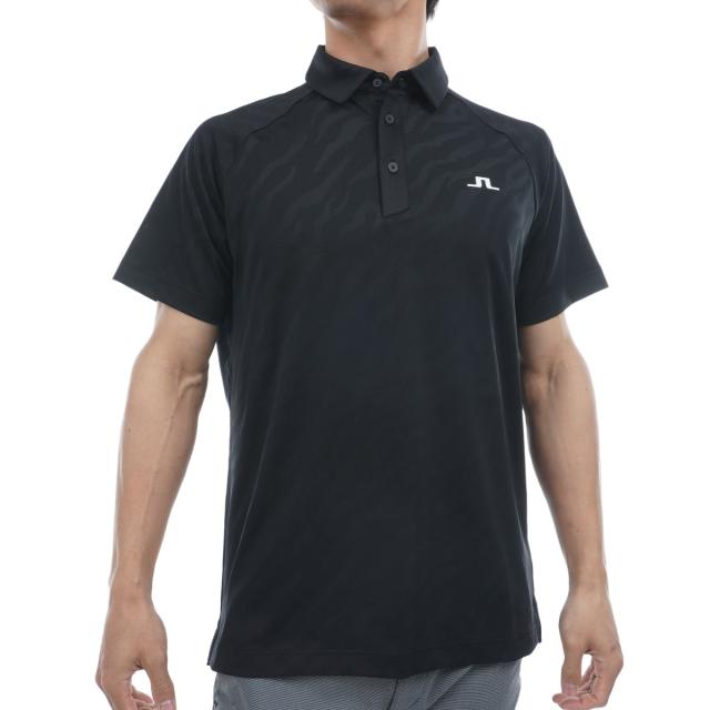 J.LINDEBERG ジャガードジャージ半袖ポロ J.LINDEBERG（J.LINDEBERG）（レディース）ゴルフウェア 速乾