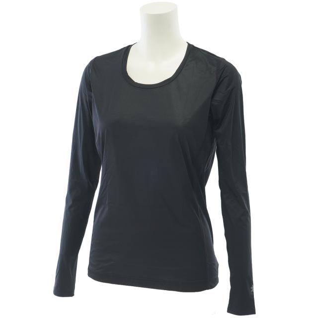 ゴールドウイン　C3fit　ストレッチ クーリング ラウンドネック 長袖アンダーシャツ　レディス