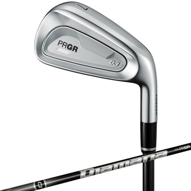 プロギア　PRGR　03 アイアン(単品) Diamana M FOR PRGR　シャフト：Diamana M FOR PRGR