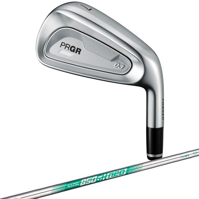 プロギア　PRGR　03 アイアン(単品) N.S.PRO 850GH neo　シャフト：N.S.PRO 850GH neo