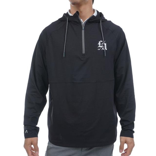 アンティグア　Antigua　Los Angeles SPIKES 2 クォータージップ プルオーバー フーディー