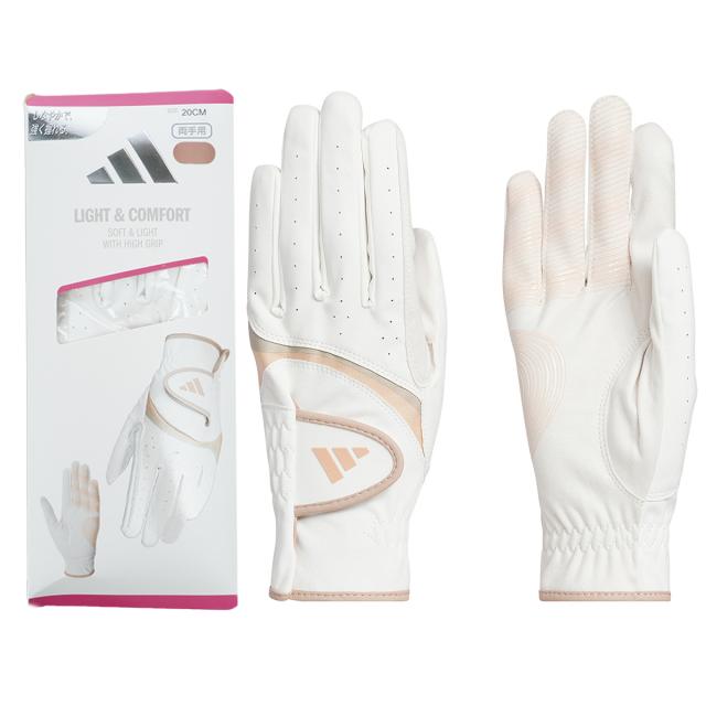 アディダス　Adidas　ライト＆コンフォート ストレッチ ペアグローブ 両手用 5セット　レディス