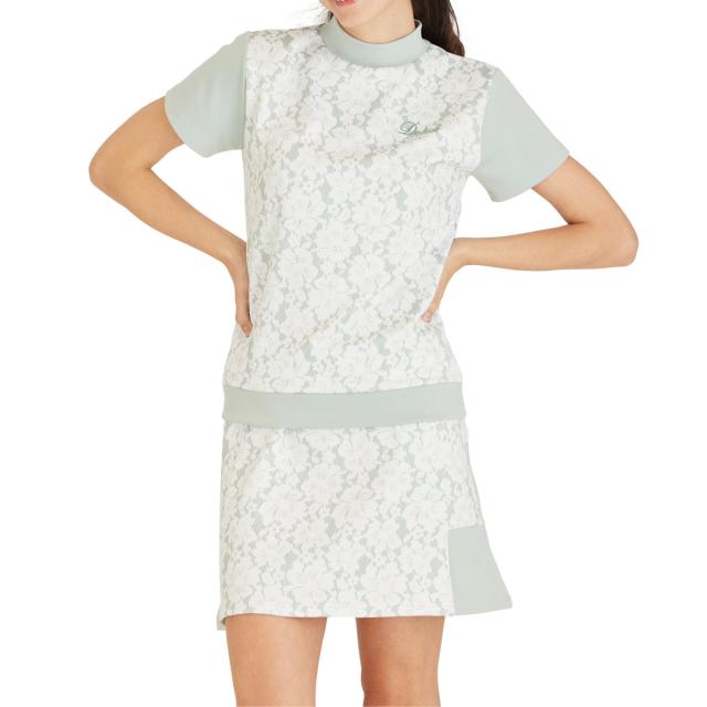 デルソルゴルフ DELSOL GOLF ストレッチ ポンチ レース柄