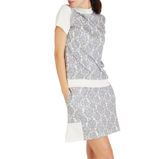 デルソルゴルフ DELSOL GOLF ストレッチ ポンチ レース柄