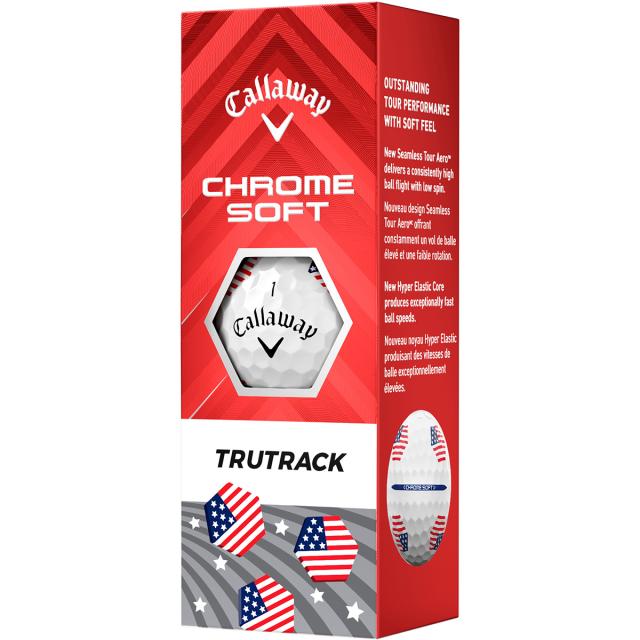 キャロウェイCHROME SOFT TRUTRACK ゴルフボール6スリーブ CHROME SOFT TRUTRACKボール | ボール | キャロウェイゴルフ公式