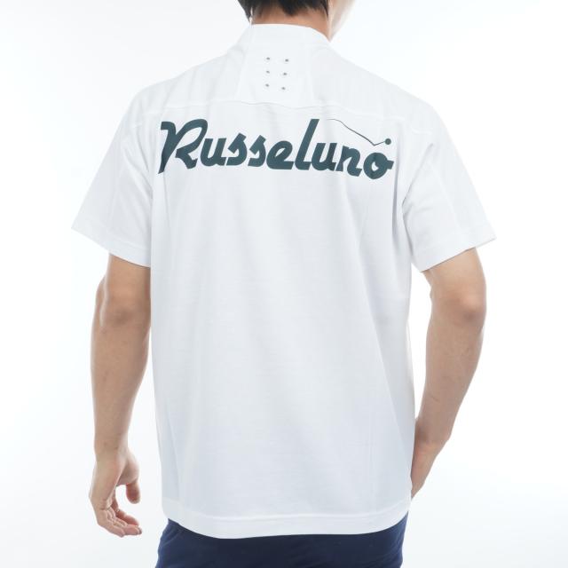 ラッセルノ Russeluno Golf STロゴ モックネック半袖シャツの通販はau