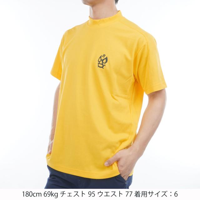 ラッセルノ Russeluno Golf STロゴ モックネック半袖シャツの通販はau