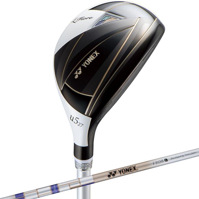 ヨネックス　FIORE　フィオーレ ユーティリティ FR08オリジナルカーボン　シャフト：FR08オリジナルカーボン　レディス