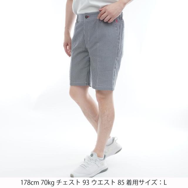 サイコバニー PSYCHO BUNNY GOLF サッカーギンガムチェック ストレッチ