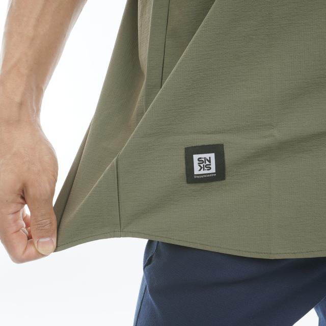 プレイグーフィング PLAYGOOFING ストレッチ 半袖カラーシャツの通販は