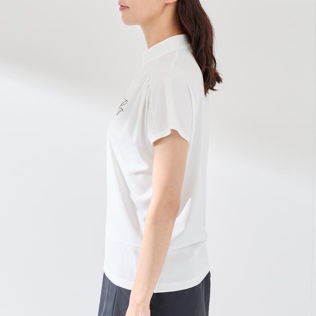 ジュン アンド ロペ JUN & ROPE 強撚スムースギャザー プルオーバー