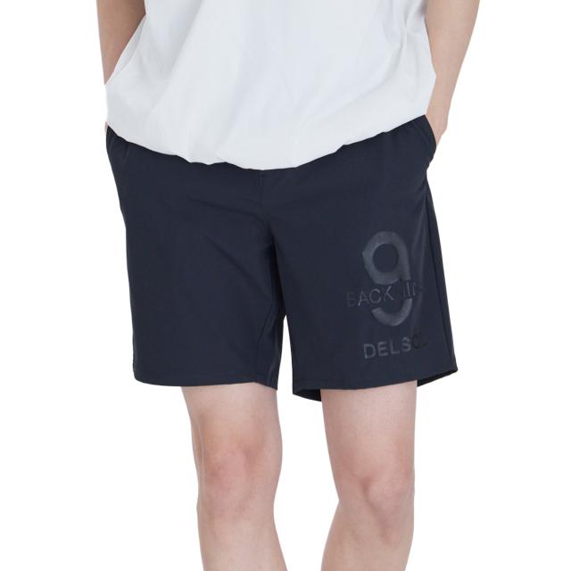 デルソルゴルフ　DELSOL GOLF　夏生地軽量 ロゴ入りハーフパンツ