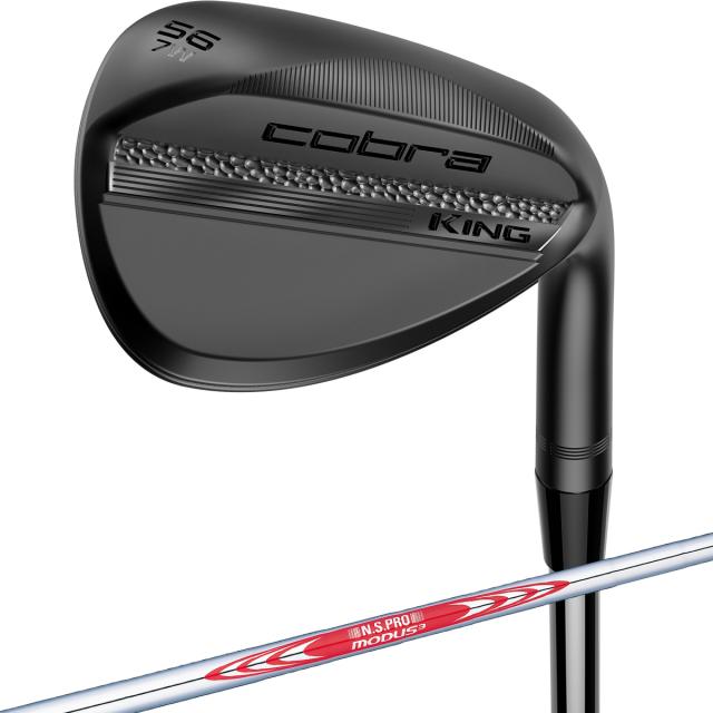 コブラ　KING　キング Wソール ウェッジ ブラックQPQ仕上げ N.S.PRO MODUS3 TOUR 105　シャフト：N.S.PRO MODUS3 TOUR 105