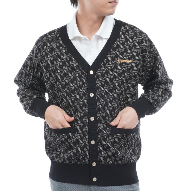 レザレクション　Resurrection　GMジャカードニットカーディガン レザレクション Resurrection GMジャカードニットカーディガン