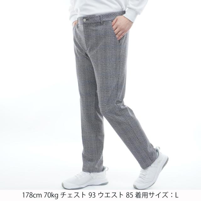 レザレクション Resurrection ストレッチ裏起毛ウォームチェックロング