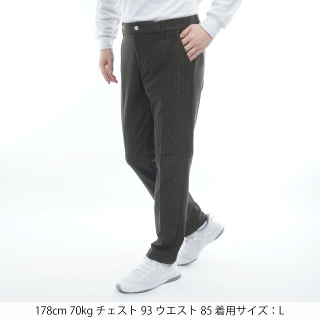 レザレクション Resurrection ストレッチ裏起毛ウォームチェックロング