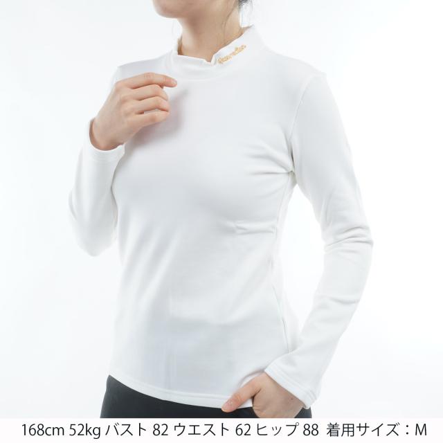 新品】レザレクション ゴルフ レディース モックネック ホワイト M