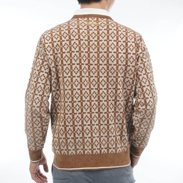 レザレクション Resurrection プラハパターンクルーネックセーターの