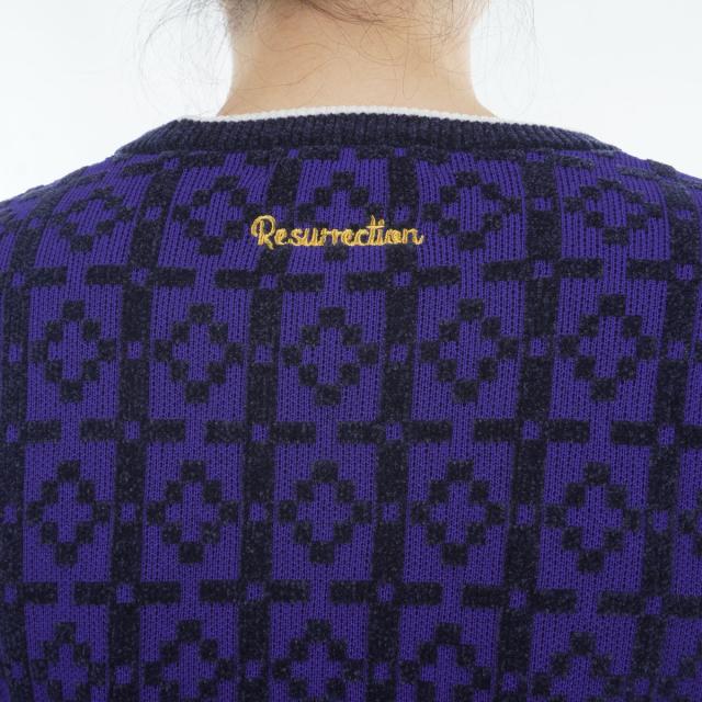 レザレクション　Resurrection　プラハパターンクルーネックセーター　レディス_9
