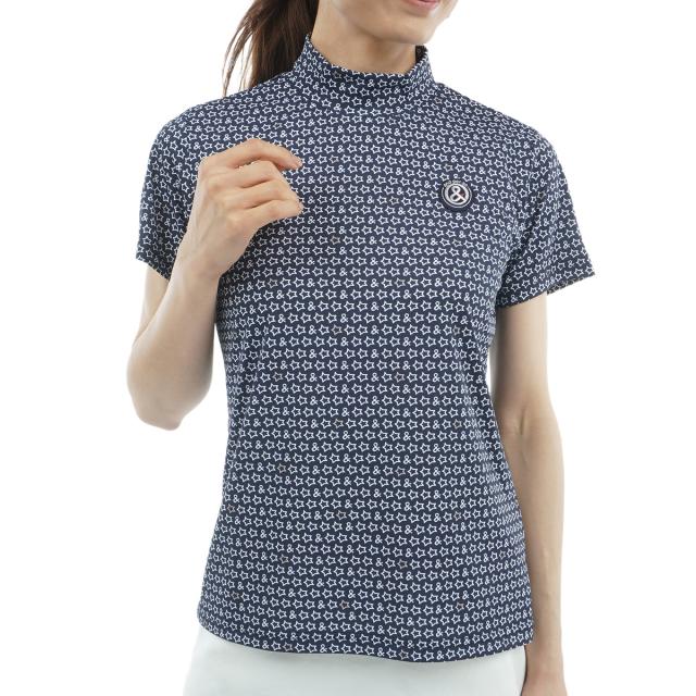 アンパスィ and per se ストレッチ ソルケア3Dプリンテッド モック