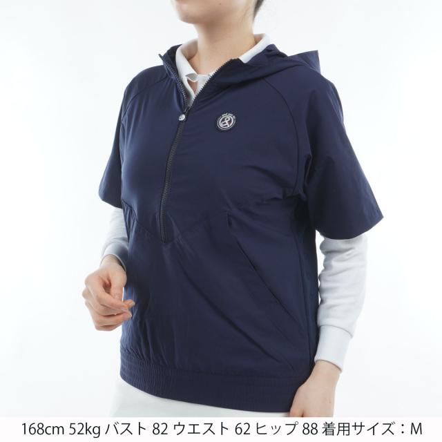 アンパスィ and per se ストレッチ エアジャスター切替デザイン半袖