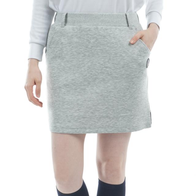 アンパスィ　and per se　ストレッチ ショットスムーザースウェットスカート　レディス