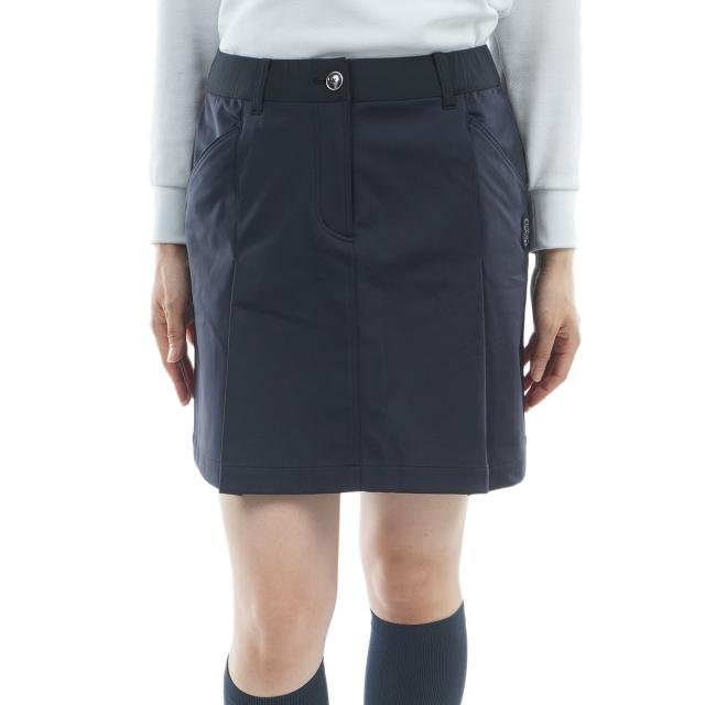 アンパスィ　and per se　ストレッチ クリーンジャージー切替デザインスカート　レディス