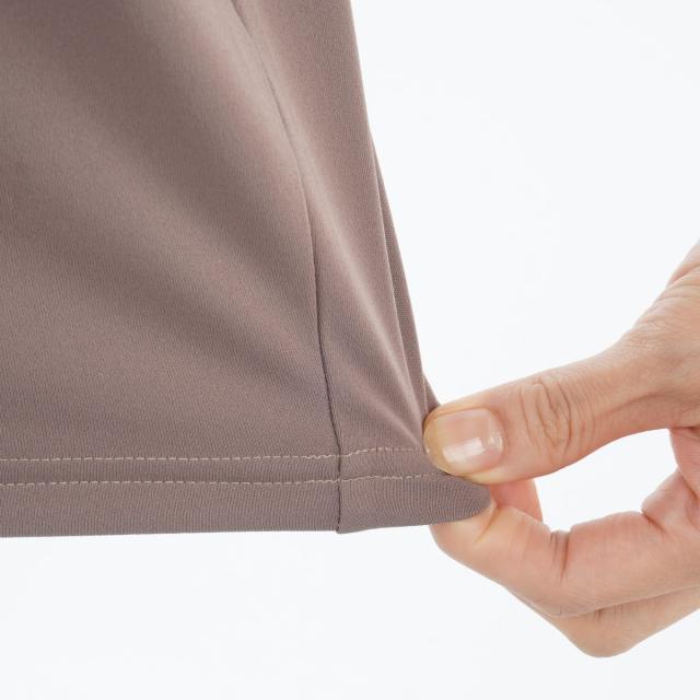 アンパスィ and per se ストレッチ UVプロテクト モックネック