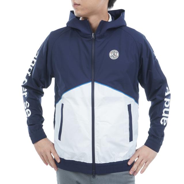 アンパスィ　and per se　ストレッチ エアジャスター切替ブルゾン