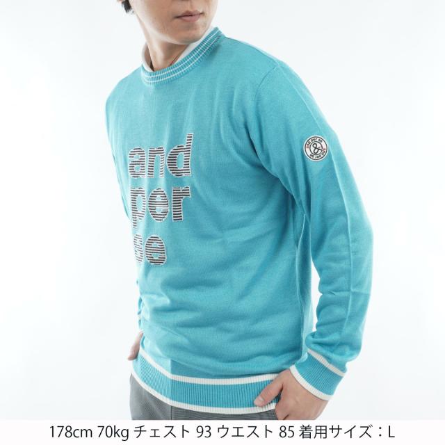 アンパスィ and per se クレアニットクルーネックセーターの通販はau