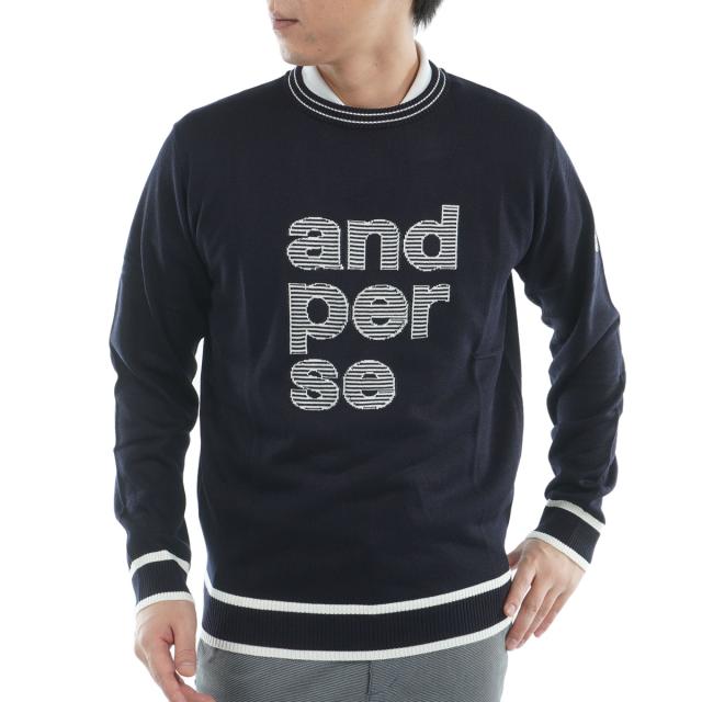 アンパスィ and per se クレアニットクルーネックセーターの通販はau