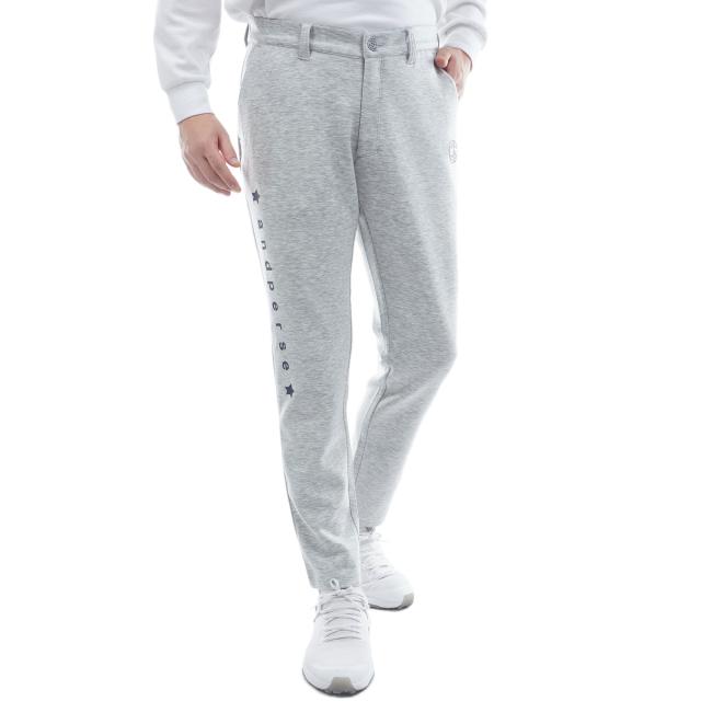 アンパスィ　and per se　ストレッチ ショットスムーザースウェット パンツ